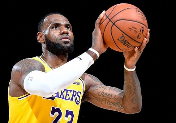 Desconocido Lebron James la Lakers NBA Baloncesto Póster 11823 (A3 ...