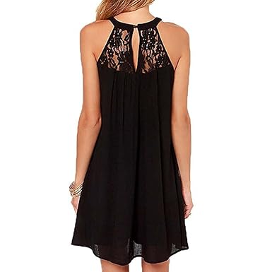 little black dress halter neck