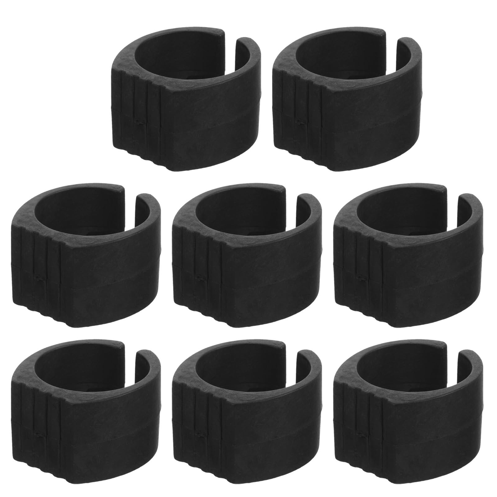 8pcs Shopping Cart Accessories Shopping Cart Mats Grocery Cart Parts Grocery Cart Mats Non Slip Grocery Cart Pads Utility Shopping Cart Parts E106 Trolley Plastic Round Tube