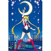 BUY ART FOR LESS Officially Licensed Sailor Moon - Sailor 24 x 36 Inch Art Poster - Decorative Print - Poster Paper - Ready to Frame