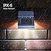 Oxyled 16 LED Super Bright Waterproof Solar Powered Light Motion Sensor Outdoor Garden Patio Path Wall Mount Gutter Fence Security Lamp Light, SL10