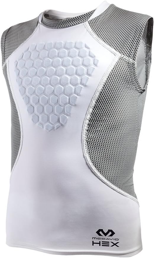 McDavid HEX Chest Protector, HeartGuard / Sternum Protection Padded