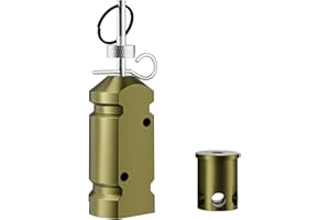 JIMTYEE Perimeter Trip Alarm,12 Gauge Camp Trip Wire Alarm Device with .22 Adapter Early Warning Security System for Camping Property Safety Trip Alarm