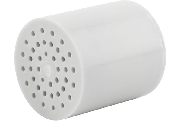 AquaBliss Replacement Cartridge High Output Multi Stage Revitalizing Shower Filter – Reduces Chemicals & Chlorine - Restores PH Balance, Glowing Skin, Strong Nails & Shimmering Hair. 1-Pack (SFC100)