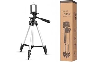 Tripod for Camera Tripod Stand, 41inch Travel Tripods with Monopod Suitable for Smartphone DSLR Camera 360° Shoot Vlogging Co