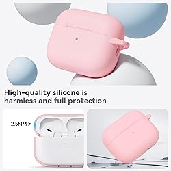 Ljusmicker for AirPods Pro 3 Case 2025 with Cleaner