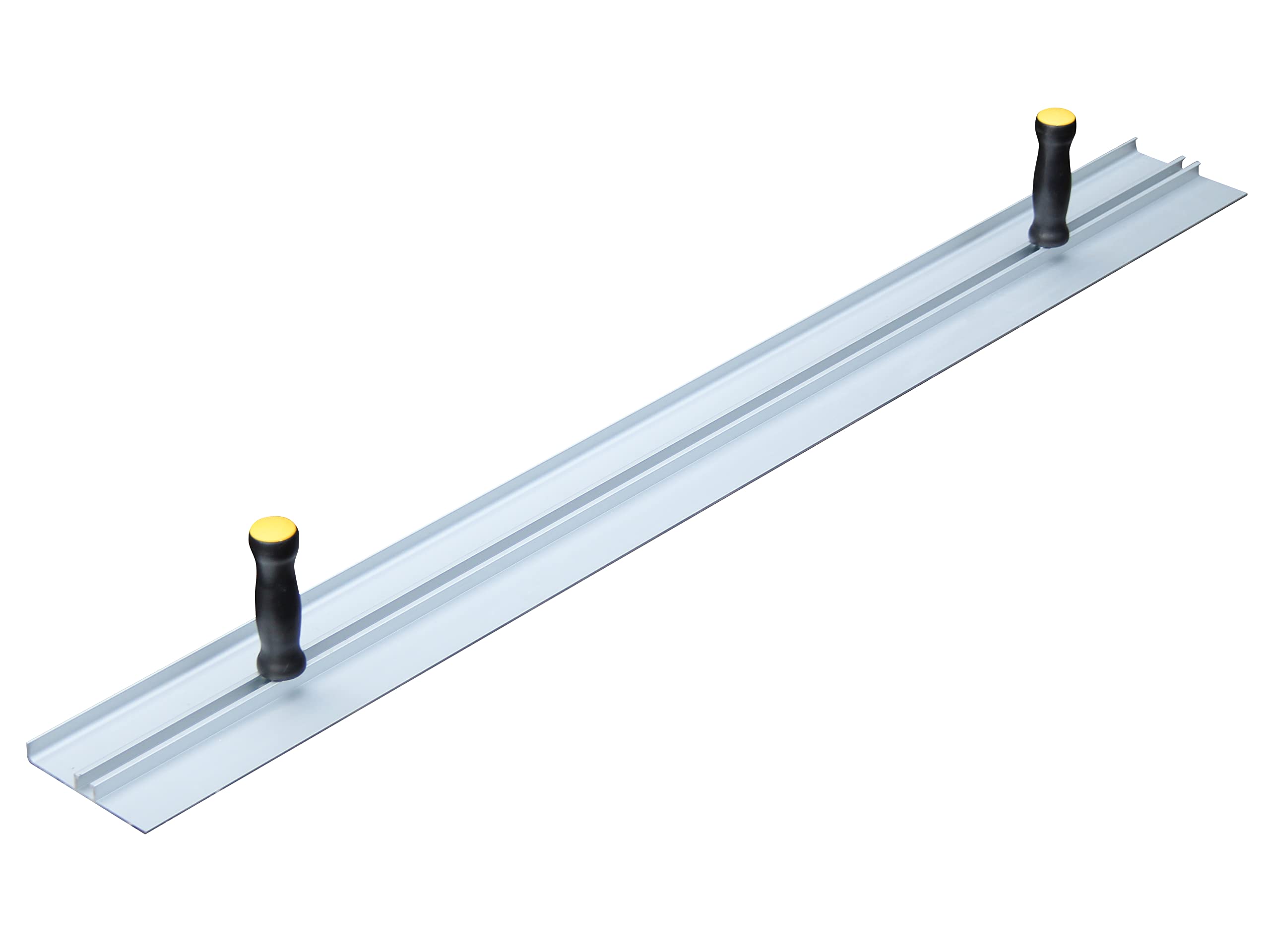 Faithfull Plasterer's Darby 1.2m (48in) Aluminium Lipped Edge Adjustable Handles