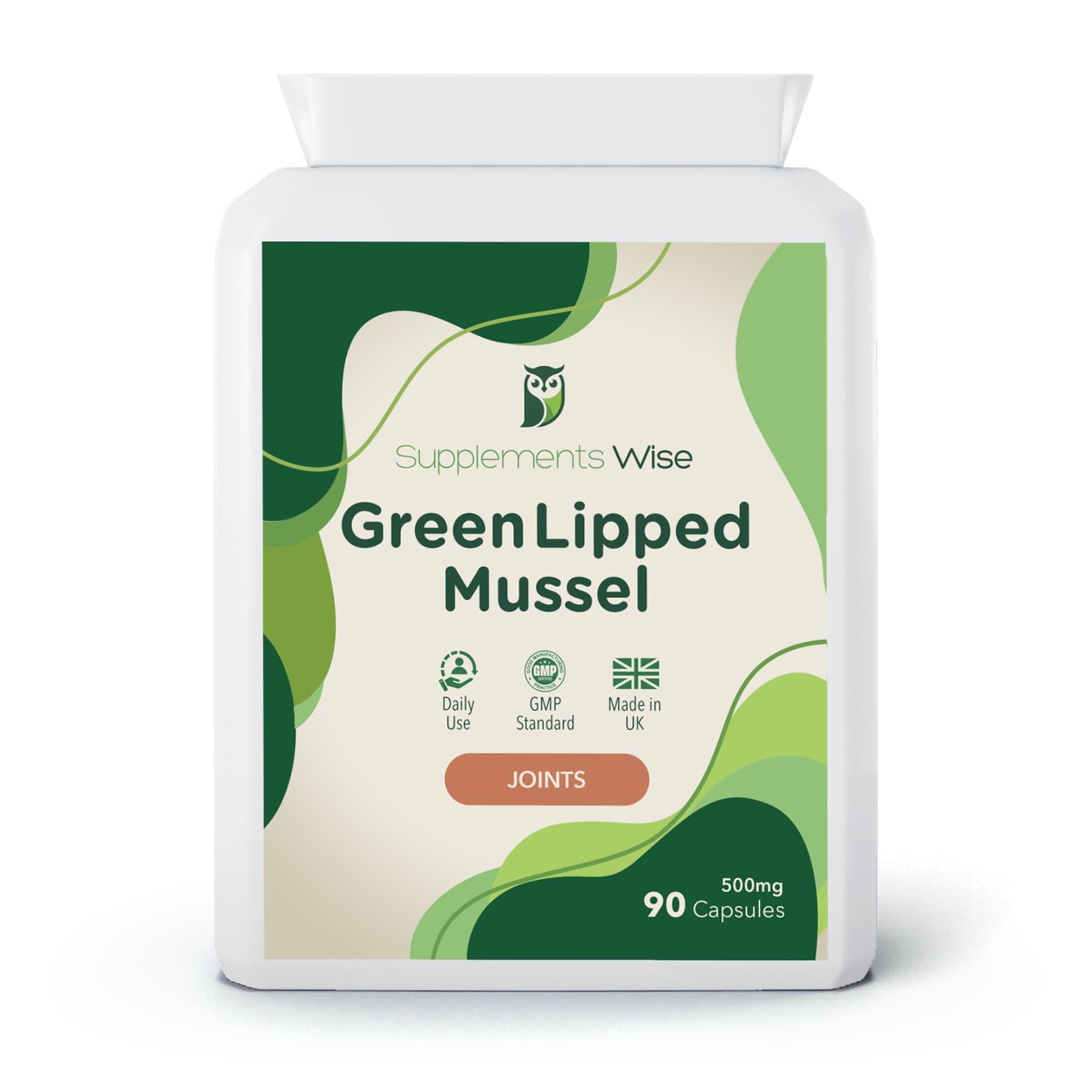 Green Lipped Mussel for Dogs - Also for Humans - 90 x 500mg - Green Lipped Mussel Capsules - Pure New Zealand Powder - Hip, Knee and Joint Care Supplement - Naturally Contains Omega 3