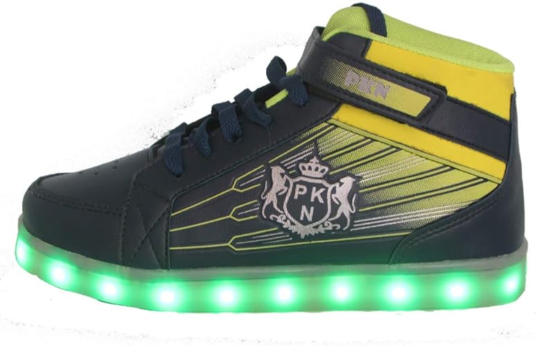 tenis de led infantil masculino recarregavel