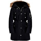 michael kors army green parka