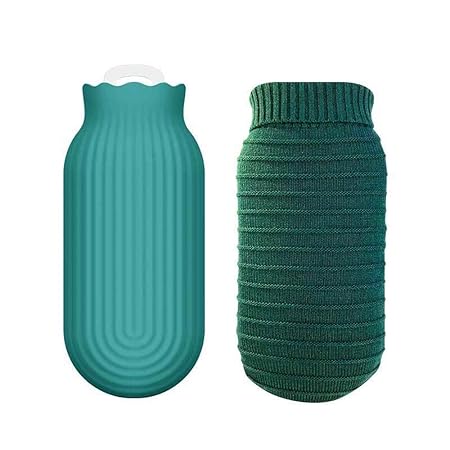 GSYYSZD Botella de Agua Caliente de Silicona, se Puede Calentar en ...