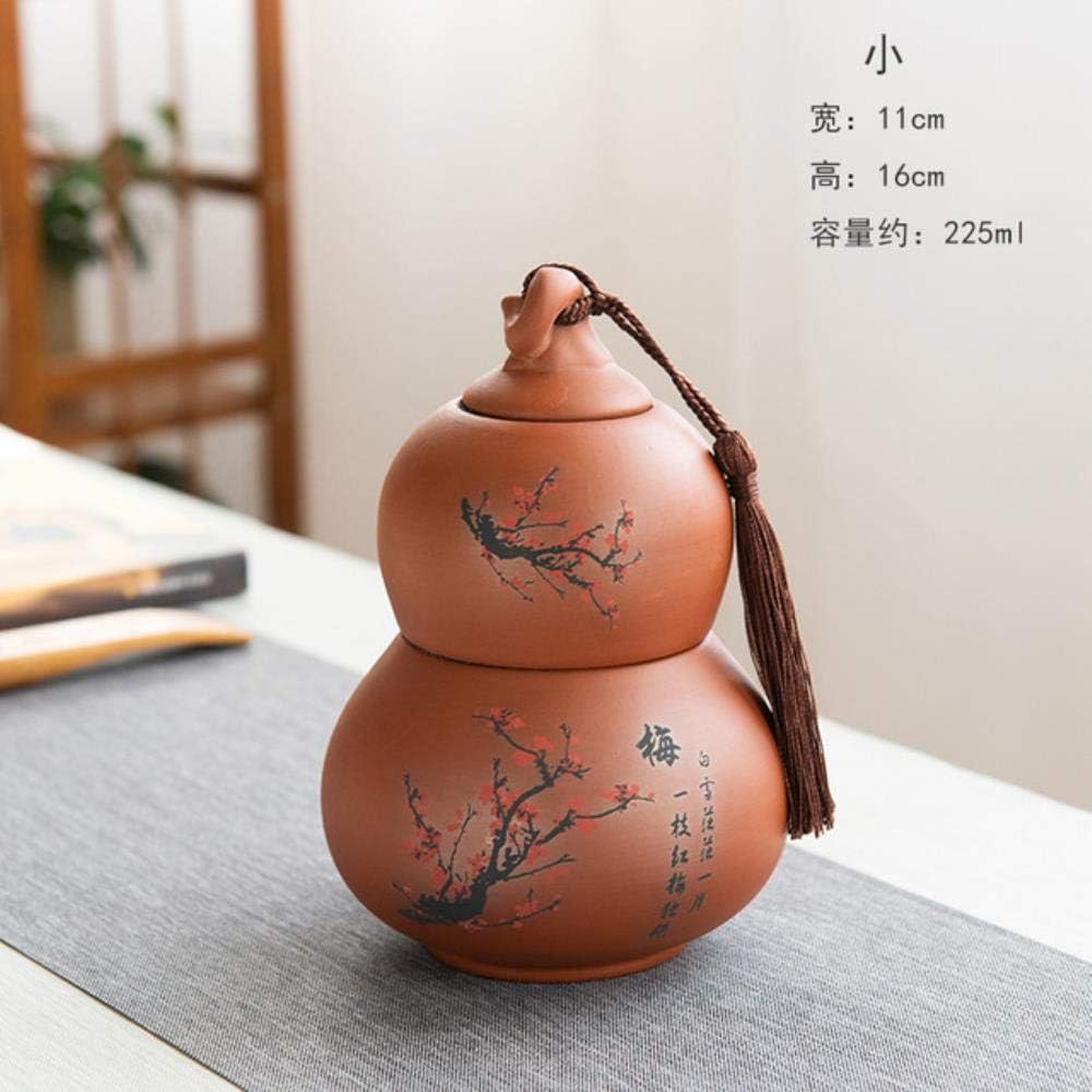 mino Caja de Almacenamiento de té de cerámica Frascos para Especias