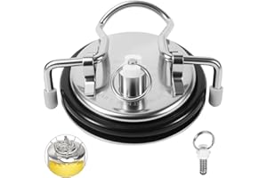 Gaicabi Stainless Steel for Corny Keg Replacement Parts Carbonation Leak-Proof Lid for Corny Cornelius Keg