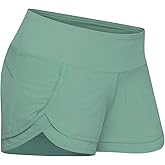 Women Stylish Lightweight Running Workout Volleyball Mesh Liner Shorts