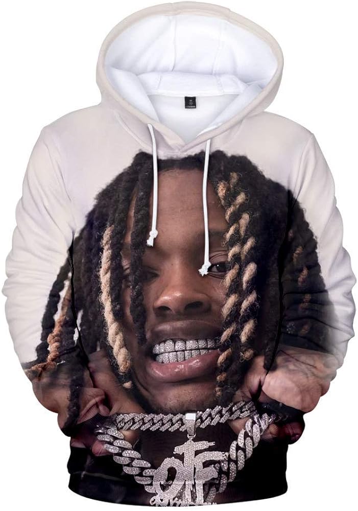 Amazon.com: R.I.P Rapper King Von Hoodie Sweatshirts Hooded Sweatshirt