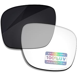 Bowyer Replacement Lenses for Ray-Ban Meta Wayfarer/Headliner/Skyler, Gen 1&2 AI Glasses, Transition, Anti Blue Light