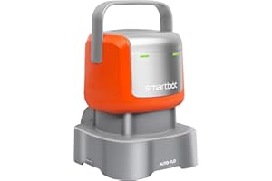 Smartbot 1/2 HP 3000 GPH Submersible Water Pump Small Portable Electric Utility Pump,Transfer Water Pump for Pool Tub Garden Pond Draining, Orange