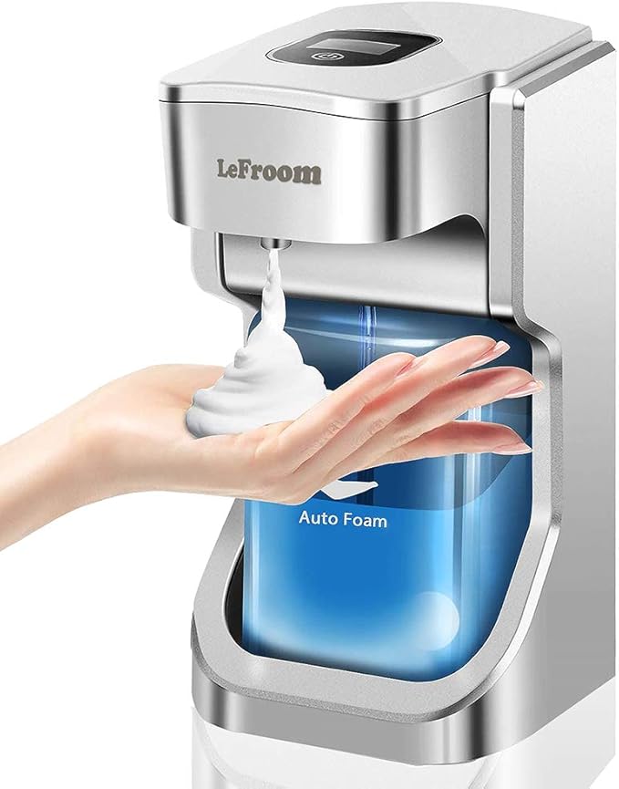 LeFroom 500ml/17oz Foaming Automatic Soap Dispenser