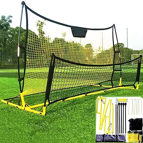 Chinco Star Soccer Rebounder Net Large 2 in 1 Soccer Goal with