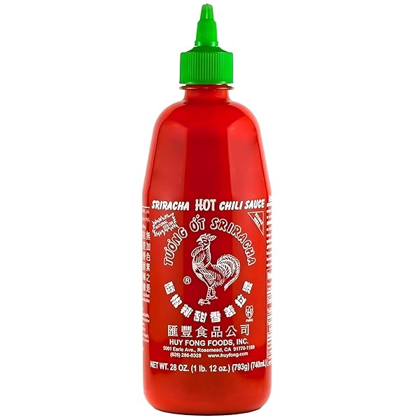 THE ORIGINAL HUY FONG SRIRACHA, 28 OZ ROOSTER...
