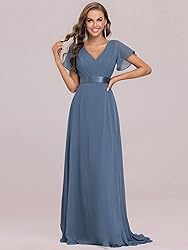Ever-Pretty Women's Double V-Neck Wedding Party