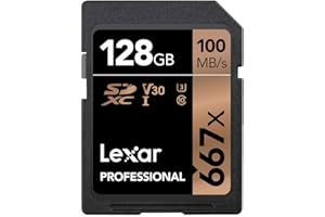 Lexar Professional 667X 128GB SDXC UHS-I/U3 Card (LSD128BNA667)