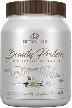 Beauty Protein Vanilla Colágeno, Ácido Hialurônico 450g - Betterlife
