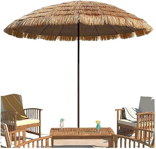 Sombrilla Exterior Jardin,Sombrilla de patio de 2 m con inclinación de