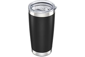 Orebigo 20 oz Tumbler with Lid Stainless Steel Double Wall Vacuum Insulated Tumblers Powder Coated Cups Travel Mug Keep Drink