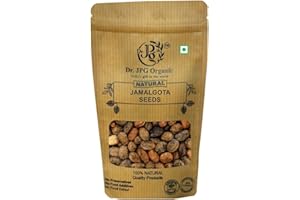 CROW 100% Natural Jamalgota Seeds | Croton Seed |Croton tiglium Seed (100 g) | ISO Certified | FSSAI Certified