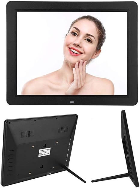 Amazon Co Jp April Gift Hdデジタルフォトフレーム 800 600解像度のデジタルアルバム 電子フォトアルバムhd デジタルフォトフレーム12インチデジタルフォトフレーム用 Black U S Regulations ホーム キッチン