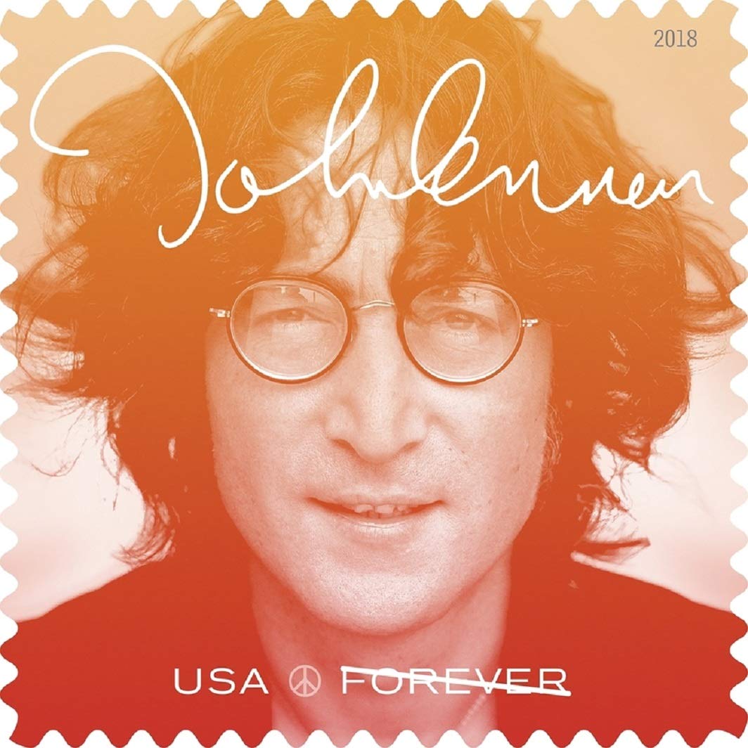 John Lennon Imagine Commemorative Forever Postage Stamps (2 Sheets of 16) Scott 5315a