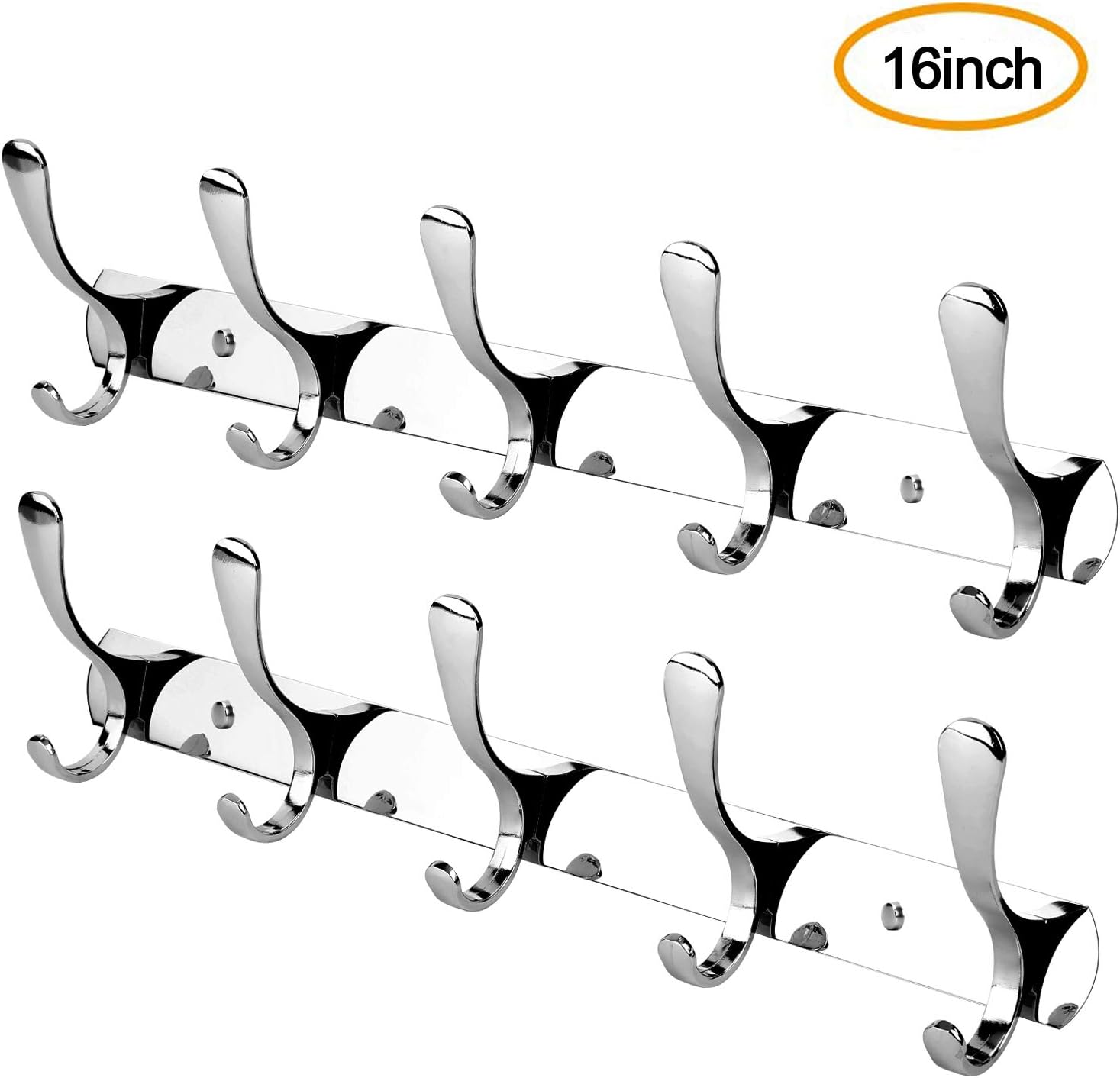 Best Stainless Coat Rack Wall Mounted