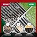 Easy Function Latest Bbq Grill Scraper Tool - Safe and Effective Bristle Free Grill Cleaning Solution, Fine Natural Pine Wood Scraper - The Best Barbecue Bristle Grill Brush Replacement