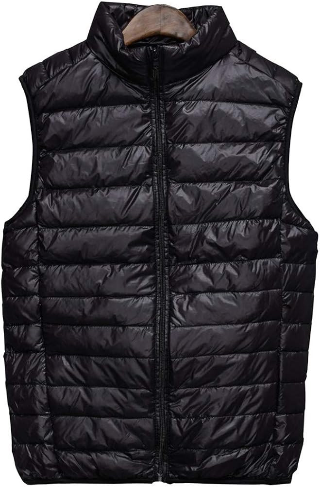 GODGETS Mens Lightweight Down Puffer Gilet Sleeveless Jacket Quilted