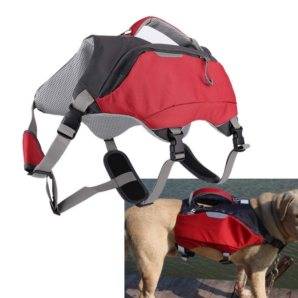 M Pssopp Dog Zaino per Trekking 2 in 1 Saccoletto Zaino Regolabile Dog