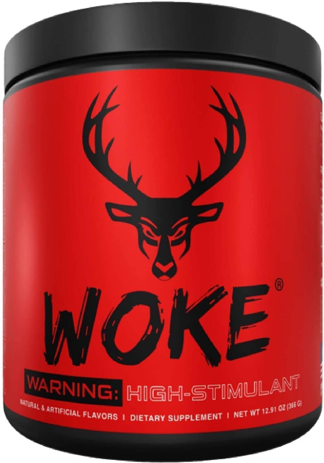 Bucked Up - Woke - HIGH STIM Pre Workout - Best Tasting - Focus Nootropic, Pump, Strength, 30 Servings (Blue Raspberry) Image Bucked Up - Woke - HIGH STIM Pre Workout - Best Tasting - Focus Nootropic, Pump, Strength, 30 Servings (Blue Raspberry) Image