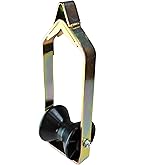 Jameson Easy Rider XL Overlash Block with 3” Nylon Roller - Lightweight Aerial Cable Placement Tool for Fiber Optic Cable Support
