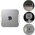 Hosanwell Mac Mini Mount | Custom Mount for The Mac Mini, VESA Compatible, Wall Mount, Under Desk, Multiple Installation Ways
