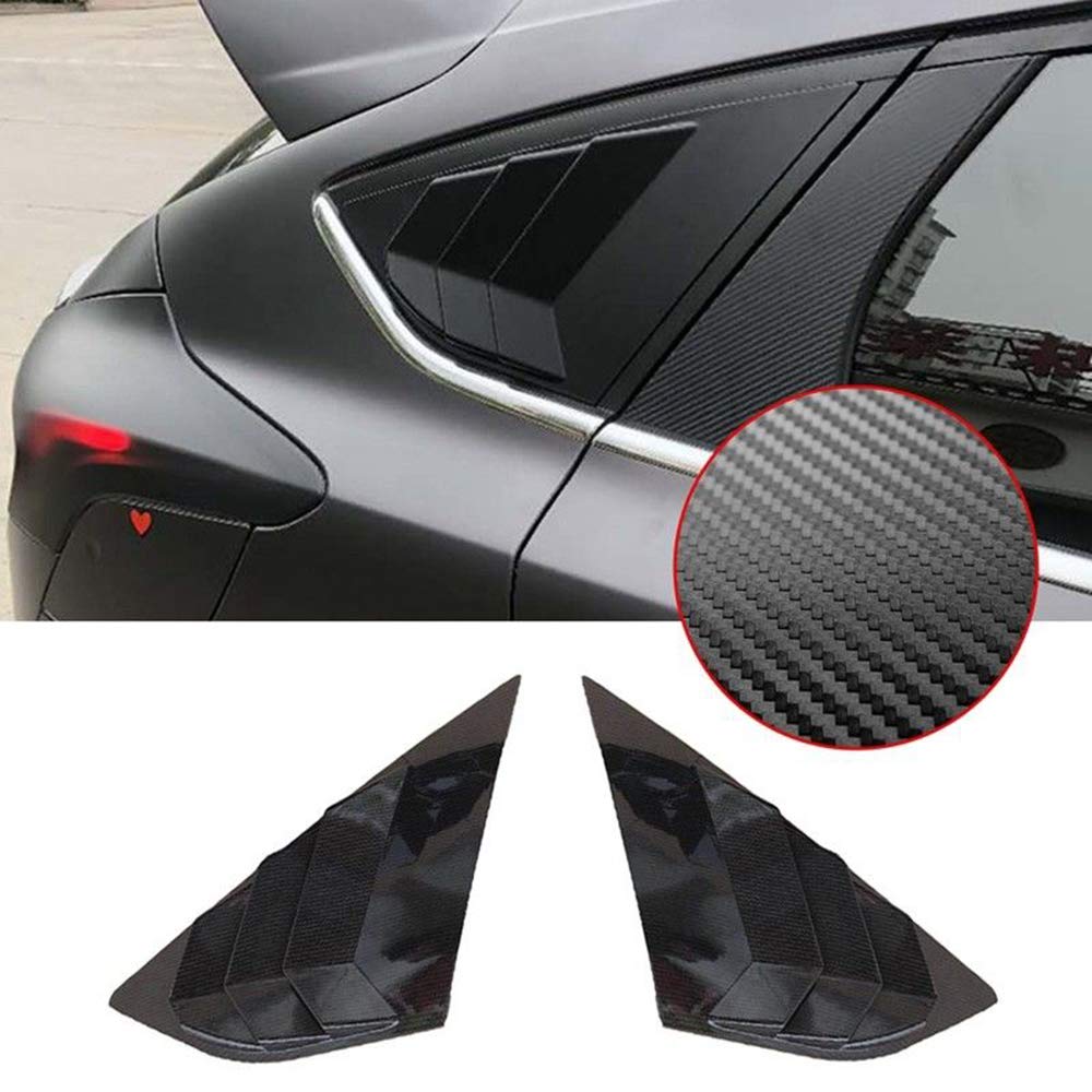 Buy Godyluck Rear Window Louvers Car Rear Window Blinds Side Tuyere