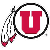 Siskiyou Sports NCAA Utah Utes 8 inch Auto Decal, One Size, Team Colors