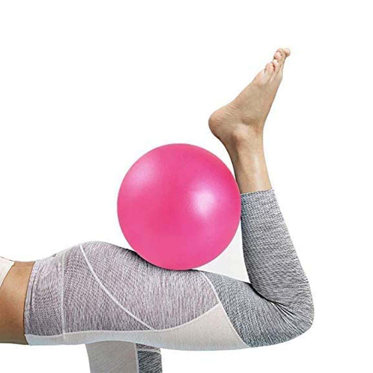 Small Exercise Ball - Anti Burst Non Slip,Stability,9 Inch,with Inflatable Straw,Mini Pilates Balls Ideal for Yoga Exercise Pilates Physical Therapy Stretching Core Fitness