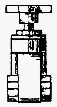 NDS GVP-0500-T 1/2-Inch Threaded PVC Schedule 40 Gate Valve, White