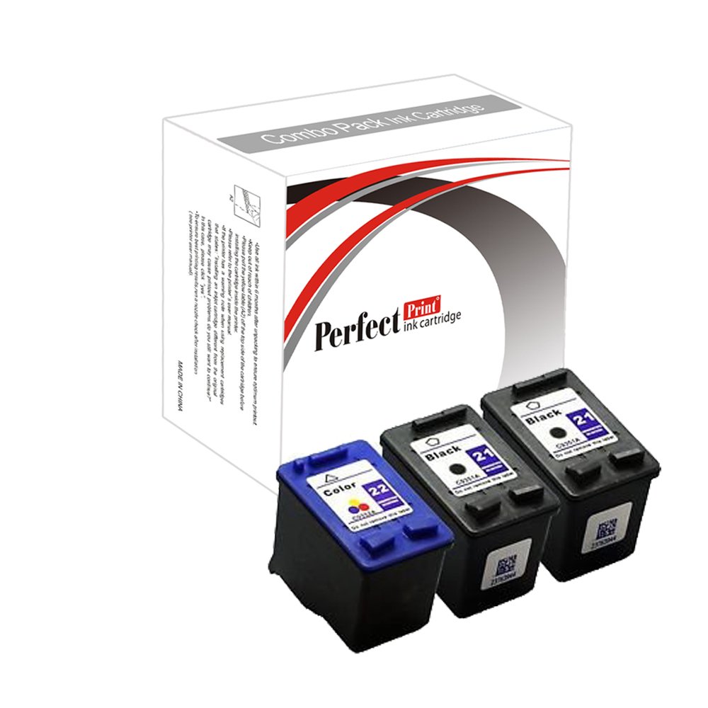 3 Compatible Ink cartridge Replace 21XL 22XL For HP Officejet 4300 4311 4312 4314 4315 4317 4319 Officejet 4352 4353 4355 4357 4359 5605 J3680 J5520 Deskjet Deskjet 3747 3900 3910 3915 3920 Deskjet 3930v 3940 3940v D1300 D1311 D1320 Deskjet D1341 D1360 D1368 D1400 D1415 Deskjet D1420 D1430 D1445 D1455 D1460 Deskjet D1468 D1470 D1560 D2320 D2330 Deskjet D2345 D2360 D2368 D2400 D2430 Deskjet D2445 D2460 D3160 F310 F325 F340 Deskjet F350 F370 F378 F380 F385 F3655