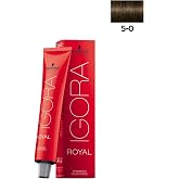 Schwarzkopf IGORA ROYAL 5-0 Light Brown Natural 60ml by Schwarzkopf
