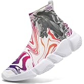 Men Women Slip-on Socks Sneakers Art Graffiti Painted Casual Shoes Tennis Running Shoes Plus Size 5-15