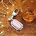 RYE Key Fob Cover with Glitter Liquid Quicksand,Flowing Bling Sparkle Key Fob Case Fit 4/5/6 Buttons Keyless Entry of Honda 2015-Up Civic Accord Fit Pilot CR-V Odyssey - Pink