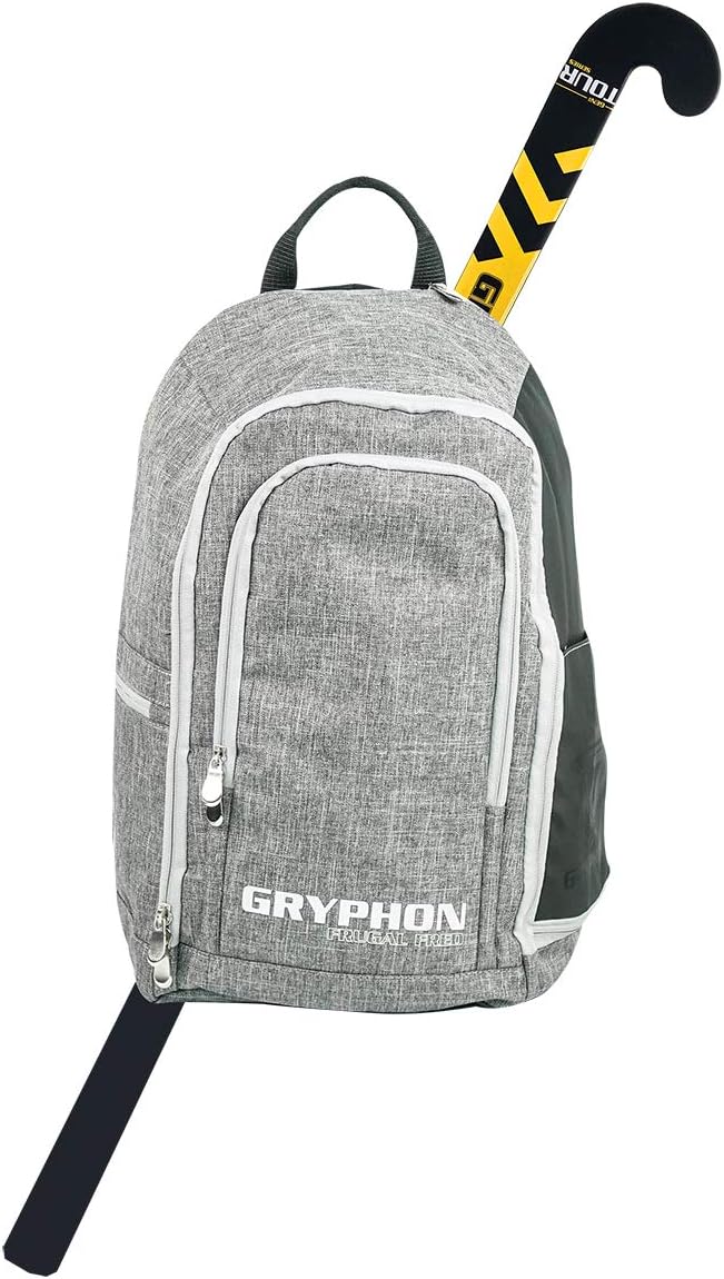 GRYPHON Frugal Fred Field Hockey Backpack (Black Denim) : Sports & Outdoors