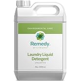 Musty or Contaminated Towels, Clothes &amp; Bedding - Remedy Laundry Detergent Removes Odors &amp; Residues, Super Concentrated