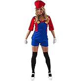 Orion Costumes Female Super Plumber/Mario Adult Costume